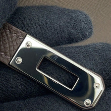 Load image into Gallery viewer, HERMES Mini Kelly 2 Tricolor Etoupe/Ecorce/Black Epsom