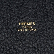 Load image into Gallery viewer, HERMES Picotin Lock Black Taurillon Clemence Size PM