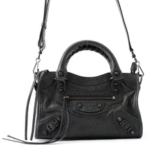 Load image into Gallery viewer, BALENCIAGA Le City Bag Black806395 Leather Size Mini