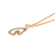 Load image into Gallery viewer, HERMES Tonnerre Necklace Size PM Black Metal