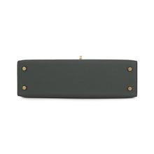 Load image into Gallery viewer, HERMES Mini Kelly 2 Tricolor Vert Mangrove/Green Pantan/Black Epsom