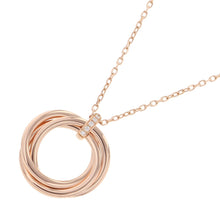 Load image into Gallery viewer, CARTIER Cartier Trinity Diamond Necklace, 2009 Christmas Limited EditionB3044700 18K Pink Gold