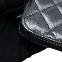 Load image into Gallery viewer, CHANEL Fawn holder GunmetalAP3482 Caviar Leather Size 17