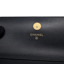 Load image into Gallery viewer, CHANEL Fawn holder GunmetalAP3482 Caviar Leather Size 17