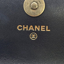 Load image into Gallery viewer, CHANEL Fawn holder GunmetalAP3482 Caviar Leather Size 17