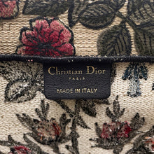Load image into Gallery viewer, Dior Book Tote Botanical Pattern Beige/MulticolorM1286ZRFX Canvas Size Large