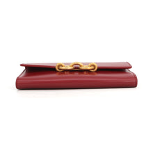 将图像加载到图库查看器中,SAINT LAURENT PARIS Le Maillon WOC Wallet-on-Chain Opium Red696608 Calf Leather