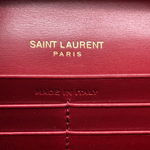 将图像加载到图库查看器中,SAINT LAURENT PARIS Le Maillon WOC Wallet-on-Chain Opium Red696608 Calf Leather