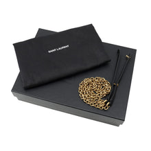 Load image into Gallery viewer, SAINT LAURENT PARIS LE MAILLON Chain Wallet Black696608 Calf LeatherLeather