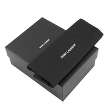 将图像加载到图库查看器中,SAINT LAURENT PARIS Sado Coin Purse Black802198 Lambskin