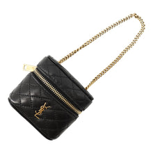 Load image into Gallery viewer, SAINT LAURENT PARIS Gabby Bag Charm Black823948 Lambskin