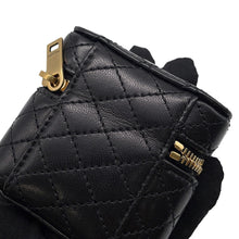 Load image into Gallery viewer, SAINT LAURENT PARIS Gabby Bag Charm Black823948 Lambskin