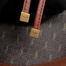 Load image into Gallery viewer, SAINT LAURENT PARIS Le Monogram Bucket Bag Brown668581 Leather