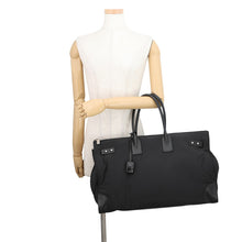 Load image into Gallery viewer, SAINT LAURENT PARIS Sac de Jules Nylon Duffle Bag Black798526 Nylon Leather