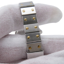 Load image into Gallery viewer, CARTIER Santos Octagon SM W25mm Stainless Steel K18YG Ivory DialW2001683/187903