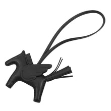 Load image into Gallery viewer, HERMES Rodeo Pegasus Black Lambskin Size PM