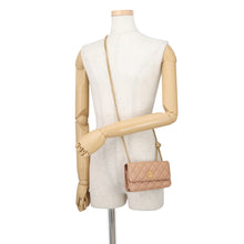 Load image into Gallery viewer, CHANEL Matelasse Chain Phone Pouch BeigeAP3047 Lambskin
