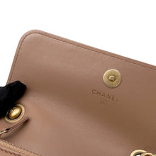Load image into Gallery viewer, CHANEL Matelasse Chain Phone Pouch BeigeAP3047 Lambskin