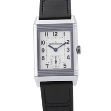 Load image into Gallery viewer, JAEGER-LE COULTRE Reverso H40.1mm×W24.4mm Stainless Steel Leather Silver DialQ3868520