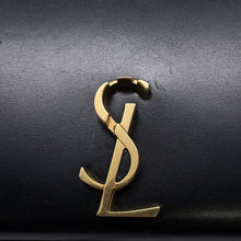 Load image into Gallery viewer, SAINT LAURENT PARIS Cassandra Top Handle 2-Way Shoulder Bag Black623930 Leather