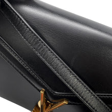 Load image into Gallery viewer, SAINT LAURENT PARIS Cassandra Top Handle 2-Way Shoulder Bag Black623930 Leather