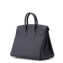 Load image into Gallery viewer, HERMES Birkin Blue Nuit Togo Leather Size 25