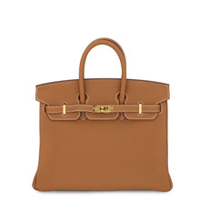 Load image into Gallery viewer, HERMES Birkin Gold Togo Leather Size 25