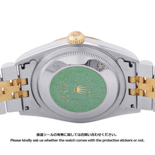 Load image into Gallery viewer, ROLEX Datejust W36mm Stainless Steel K18YG Ivory Dial16233
