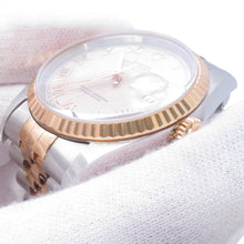 Load image into Gallery viewer, ROLEX Datejust W36mm Stainless Steel K18YG Ivory Dial16233