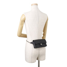 Load image into Gallery viewer, CHANEL Matelasse Waist Bag BlackAP5034 Caviar Leather