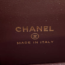 Load image into Gallery viewer, CHANEL Matelasse Mirror Vanity Black Caviar Leather Size Mini mini