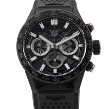 Load image into Gallery viewer, TAG HEUER Carrera Caliber Heuer 02 W43mm Stainless Steel Carbon Rubber Black DialCBG2016