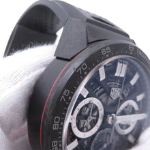 Load image into Gallery viewer, TAG HEUER Carrera Caliber Heuer 02 W43mm Stainless Steel Carbon Rubber Black DialCBG2016