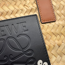 Load image into Gallery viewer, LOEWE Studio Ghibli Collaboration Dust Bunny Basket Bag Natural/Black/TanA223S93X09 Raffia Leather Size Small