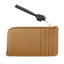 Load image into Gallery viewer, LOEWE Knot Coin Card Holder Oak/BlackCEM1Z40X shiny napa calf