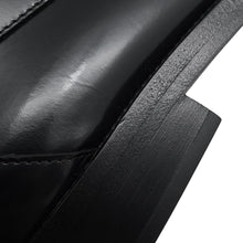 Load image into Gallery viewer, CHANEL Back-to-college loafers BlackG39190 Shiny Calf Leather Size 38