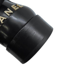 Load image into Gallery viewer, CHANEL Back-to-college loafers BlackG39190 Shiny Calf Leather Size 38