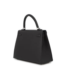 Load image into Gallery viewer, HERMES Kelly Sellier Black Epsom Size 25