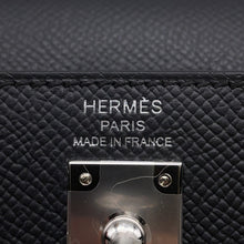Load image into Gallery viewer, HERMES Kelly Sellier Black Epsom Size 25