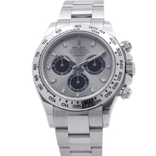 Load image into Gallery viewer, ROLEX Cosmograph Daytona W40mm 18K White Gold Steel Dial116509