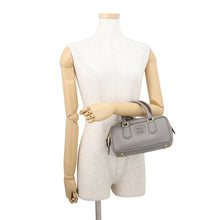 Load image into Gallery viewer, MIUMIU Arkady 2WAY Handbag Greige5BB142 Leather