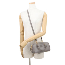 Load image into Gallery viewer, MIUMIU Arkady 2WAY Handbag Greige5BB142 Leather