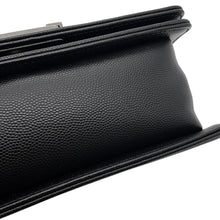 Load image into Gallery viewer, CHANEL Boy Chanel ChainShoulder Bag BlackA67085 Caviar Leather Size 20
