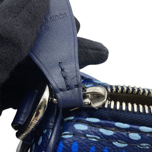 将图像加载到图库查看器中,LOUIS VUITTON Speedy Bandouliere BlueN40691 Damier Heritage Size 25