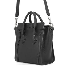 将图像加载到图库查看器中,CELINE Luggage shopper Black189243 Leather Size Nano