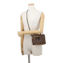 Load image into Gallery viewer, LOUIS VUITTON Vanity NV NoirM45165 Monogram Monogram Reverse Canvas Size PM