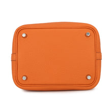 Load image into Gallery viewer, HERMES Picotin Lock Orange Taurillon Clemence Size PM