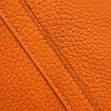 Load image into Gallery viewer, HERMES Picotin Lock Orange Taurillon Clemence Size PM