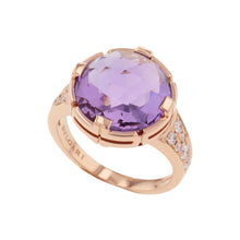 Load image into Gallery viewer, BVLGARI Parentesi Cocktail Ring Size Approximately No. 14AN855181 18K Pink Gold