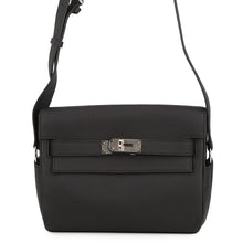 Load image into Gallery viewer, HERMES Kelly Messenger Black Togo Leather Size PM
